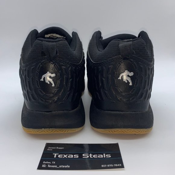 And1 Black Gum Basketball Shoes - Picture 7 of 8